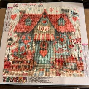 Finished Diamond Art – Love House Design ✨